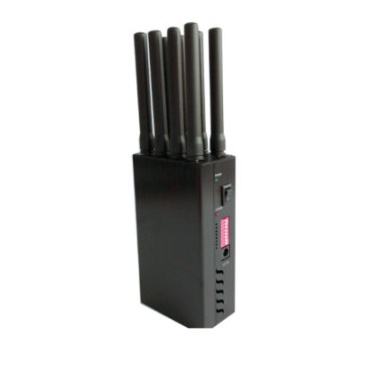 Inhibidor de señal portátil 8 antenas, bloquea WiFi, teléfono móvil, GPS y anti-rastreo - Imagen 5