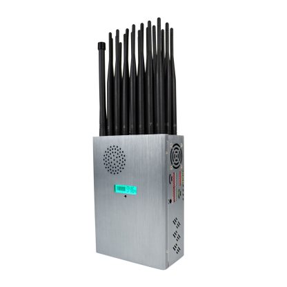 Inhibidor de señal 24 antenas, bloquea señales LoJack, 5G, 4G, 3G, 2G, GPS, Wi-Fi, RF - Imagen 2