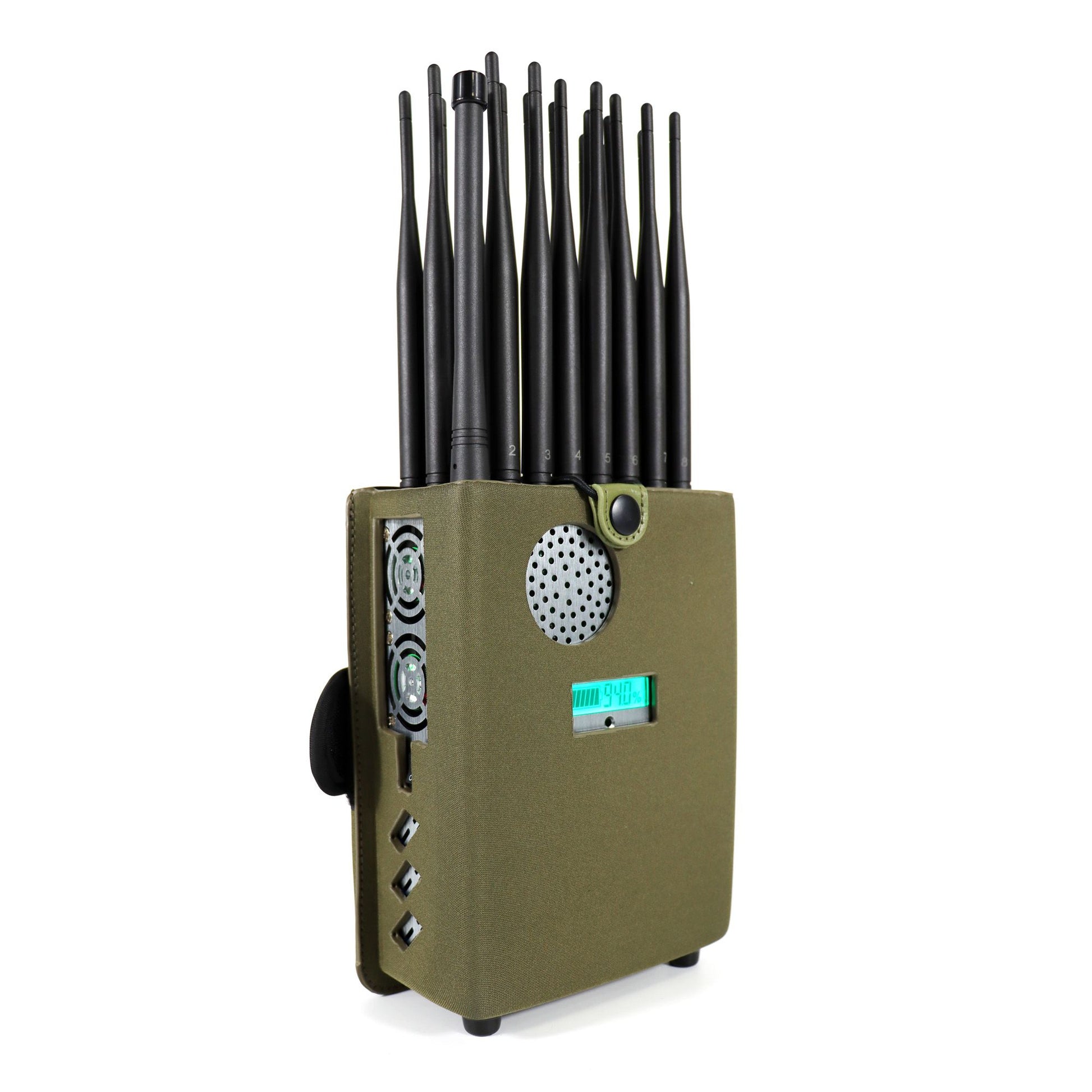Newest 24 Band Portable Inhibidor Bloquea Todos los Teléfonos Celulares 5G 4G 3G 2G LORA LOJACK GPS Wi-Fi RF Signal